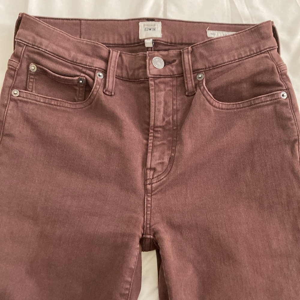 Edwin Jeans Women’s Bree Slim Straight Crop Jeans… - image 4